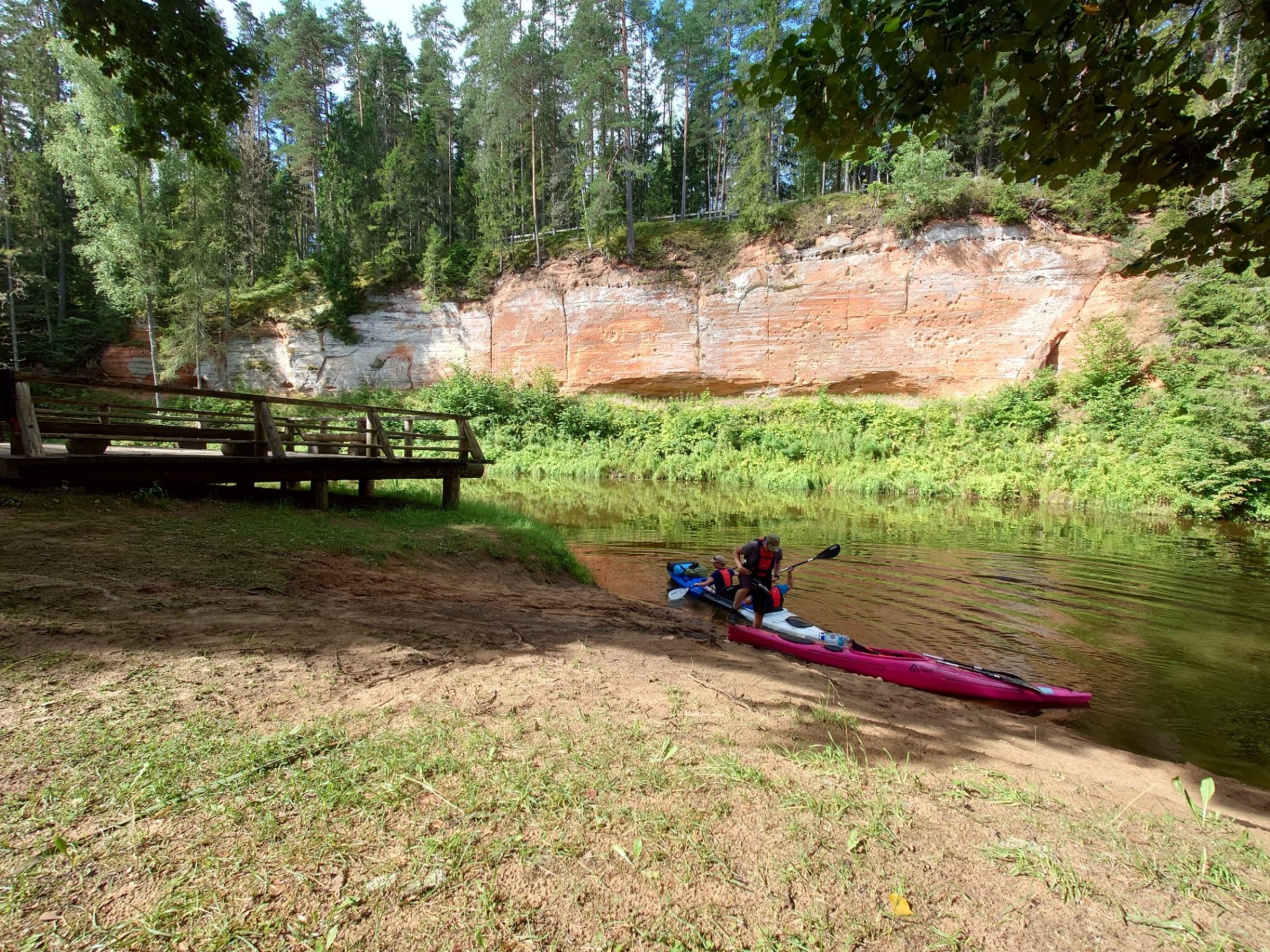 On the Salaca River