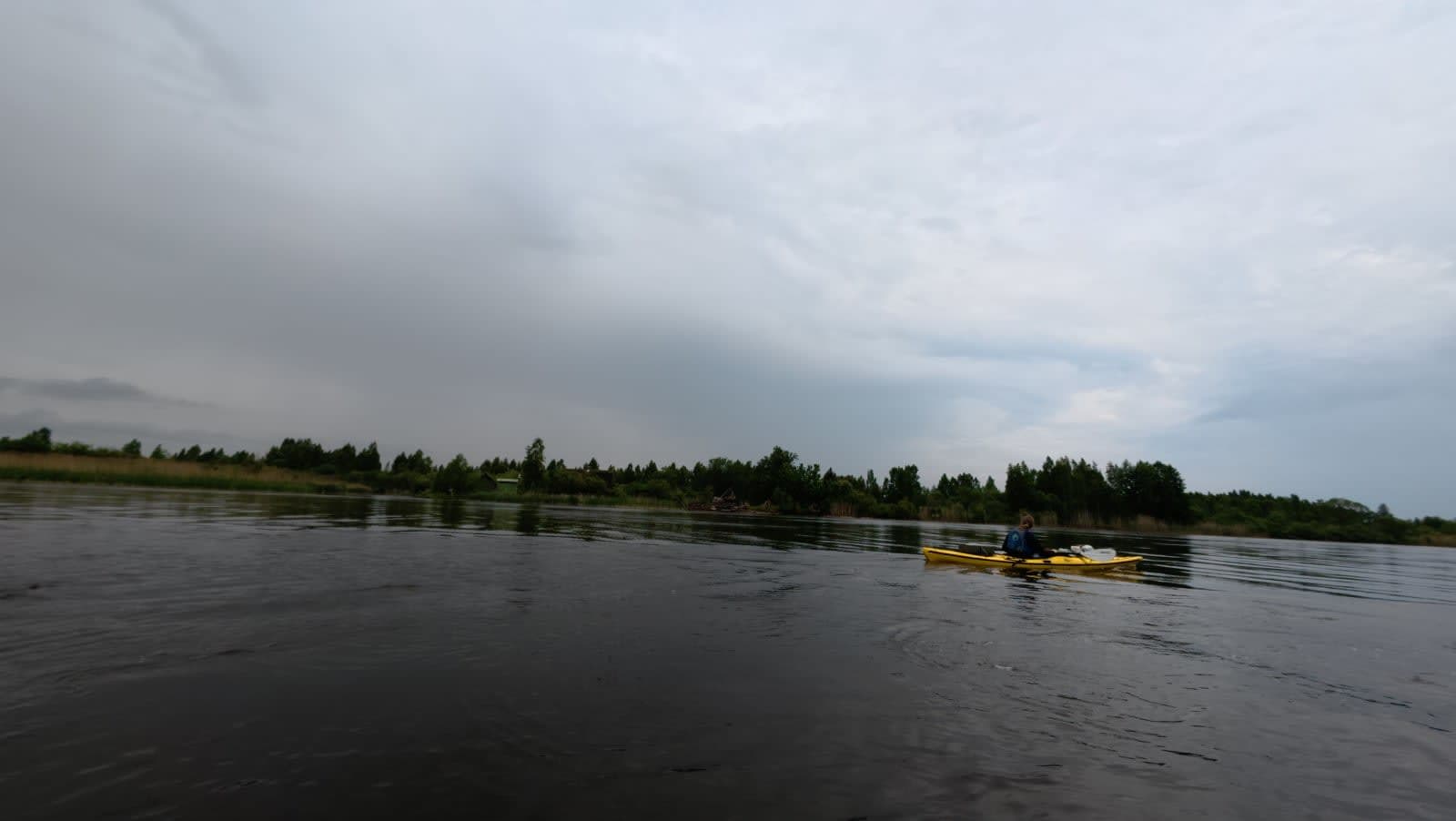 Praaga village seen from the water